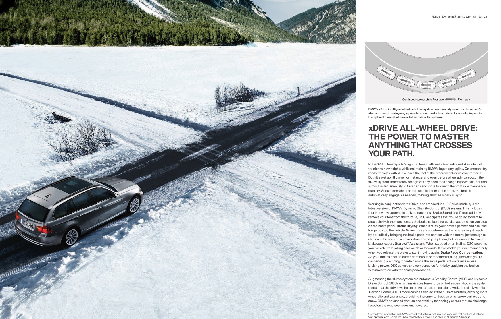 2012 BMW 3-Series Wagon Brochure Page 4